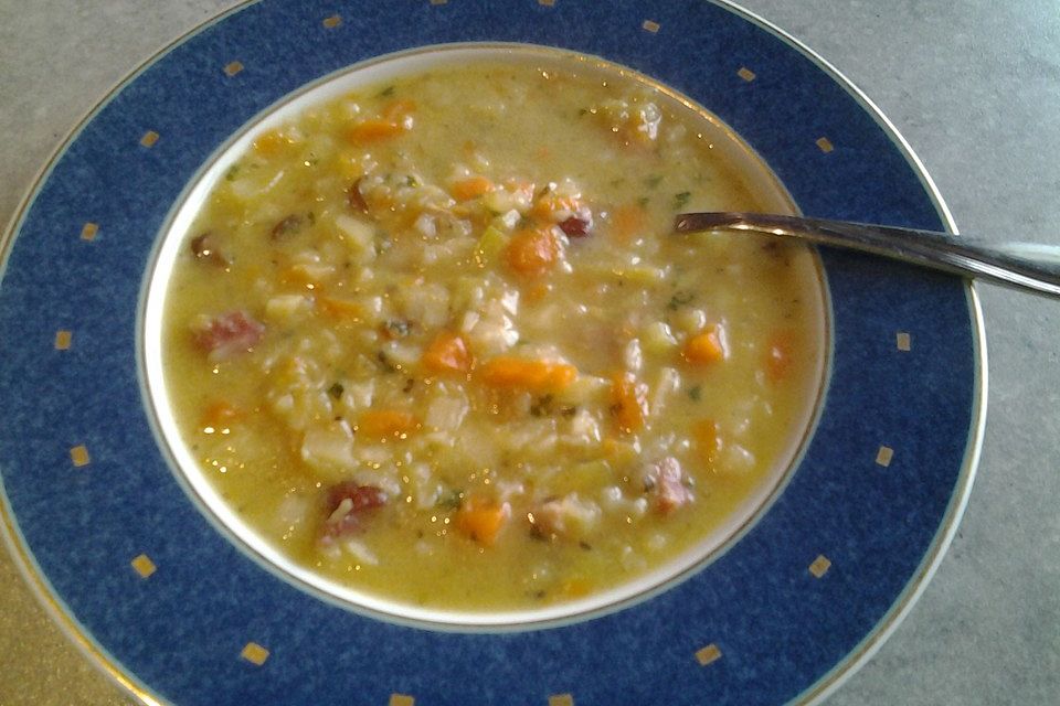 Böhmische Kartoffelsuppe