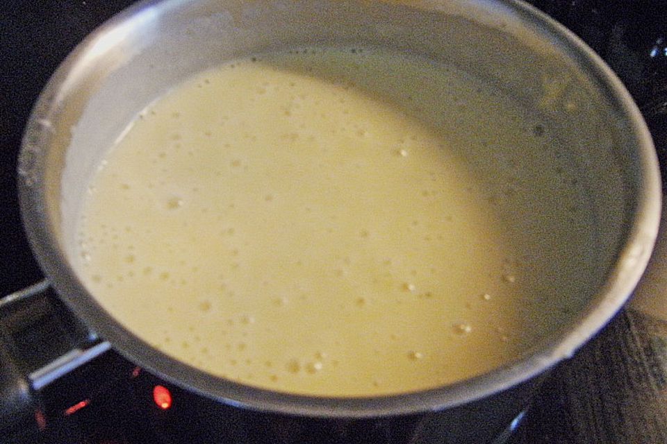 Senfsuppe mit Kartoffeln