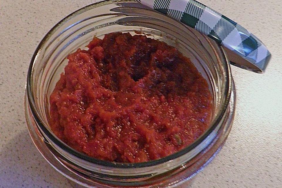 Aprikosen - Tomatenpesto