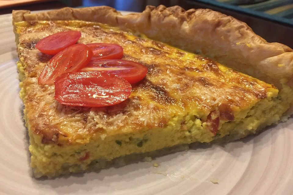 Kürbis - Quiche