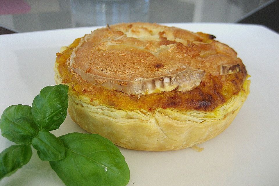 Kürbis - Quiche