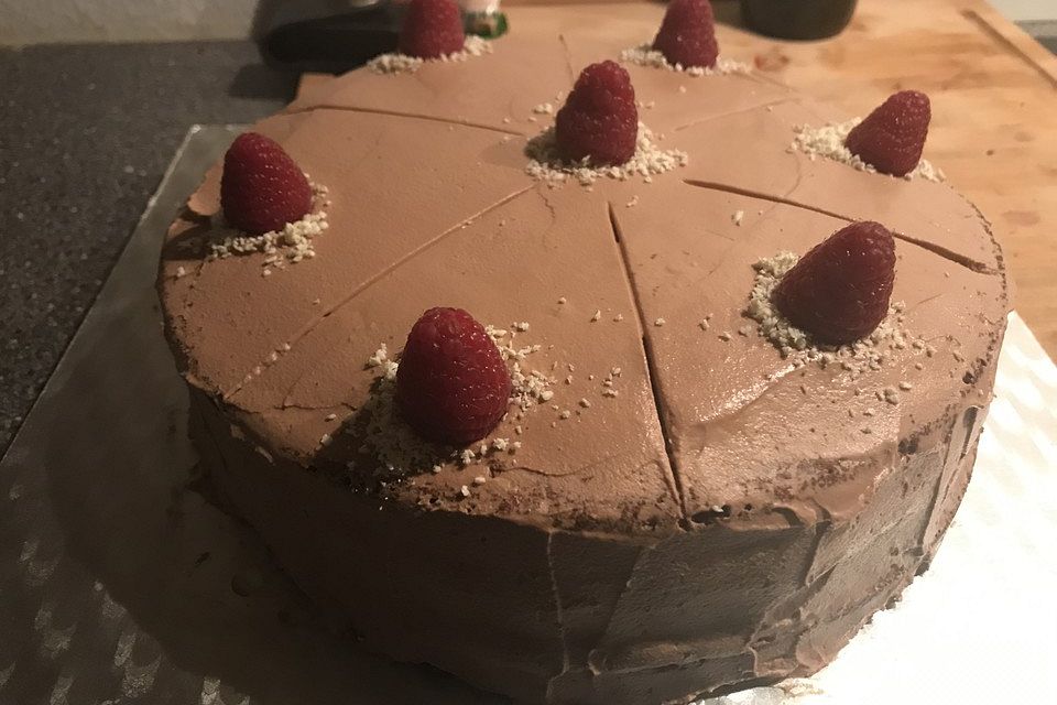 Schokoladen - Himbeertorte