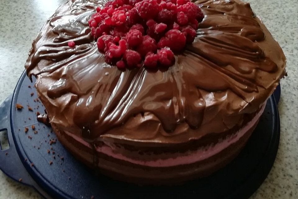 Schokoladen - Himbeertorte