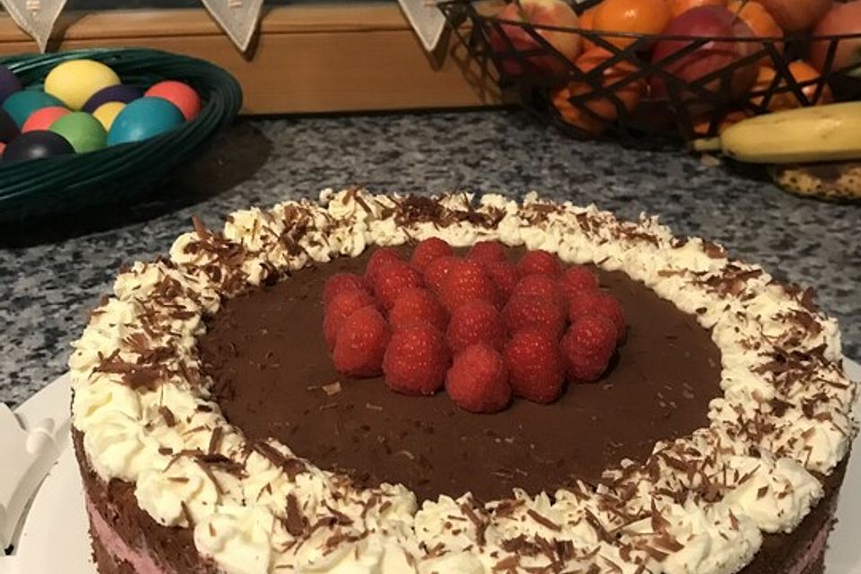 Schokoladen - Himbeertorte