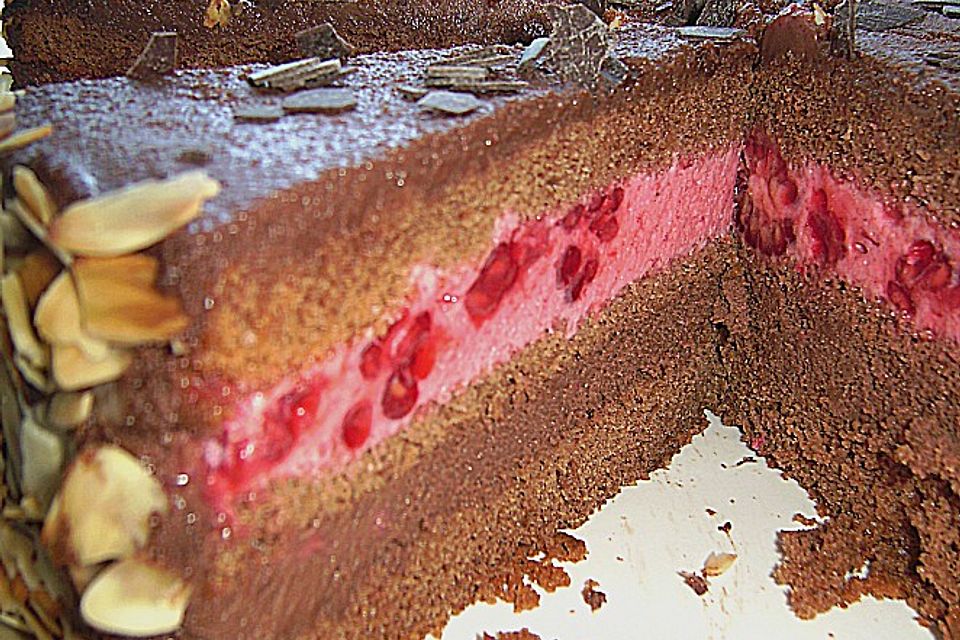 Schokoladen - Himbeertorte