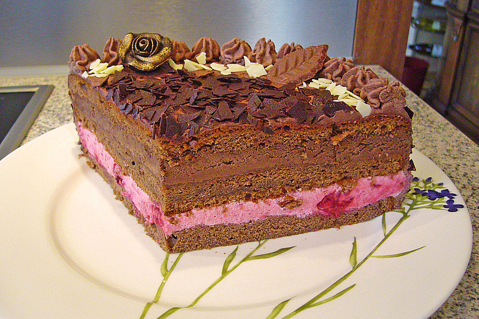 Schokoladen - Himbeertorte