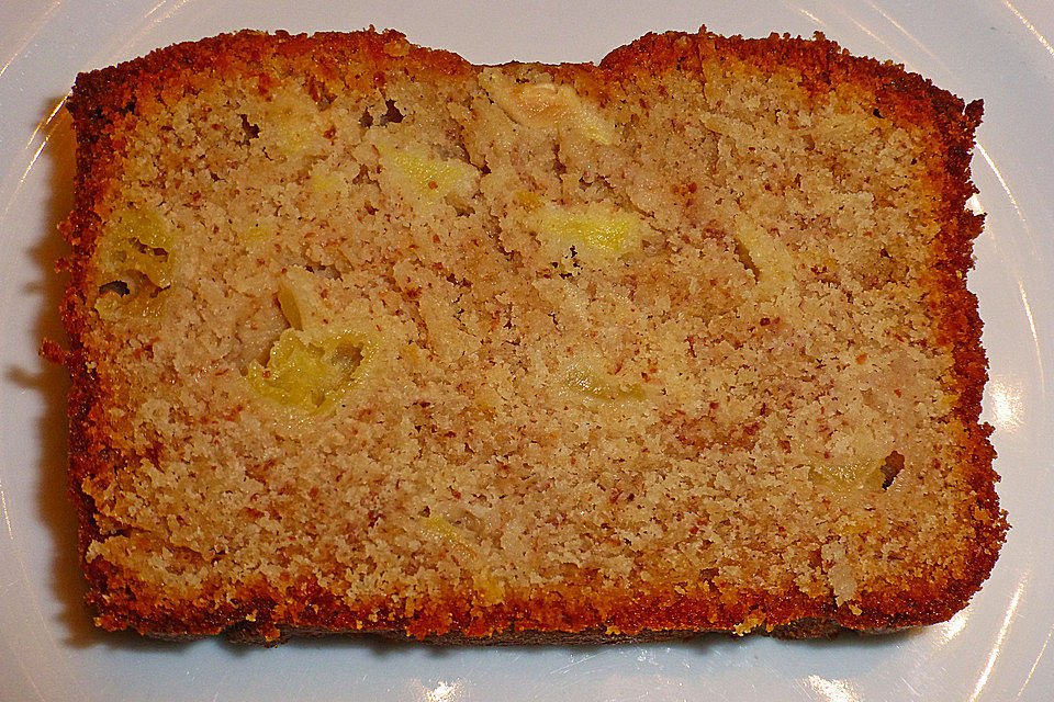 Apfelkuchen mit Marzipan