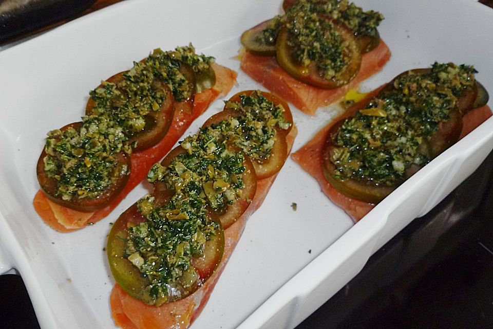 Tomaten - Kräuter - Lachs