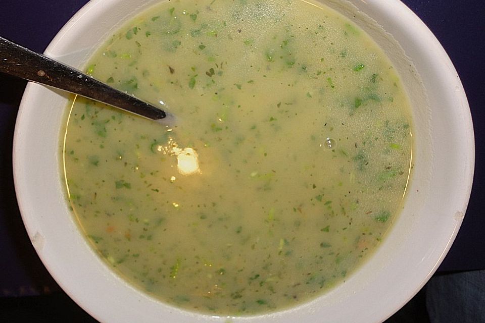 Kartoffel - Kräuter - Suppe