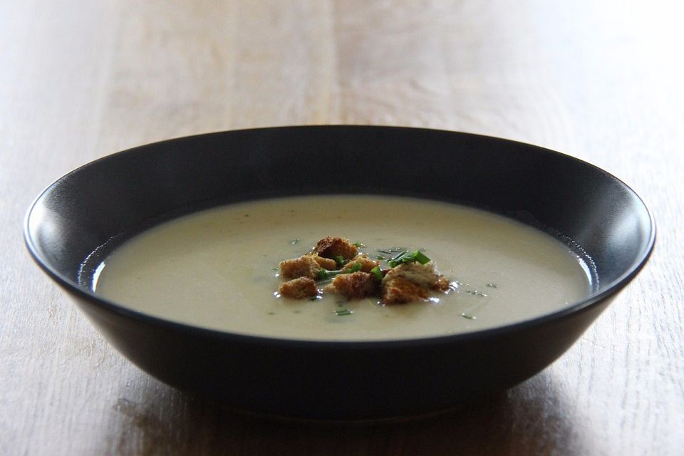 Knoblauch - Cremesuppe