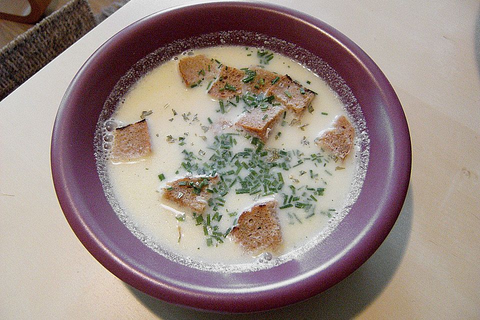 Knoblauch - Cremesuppe