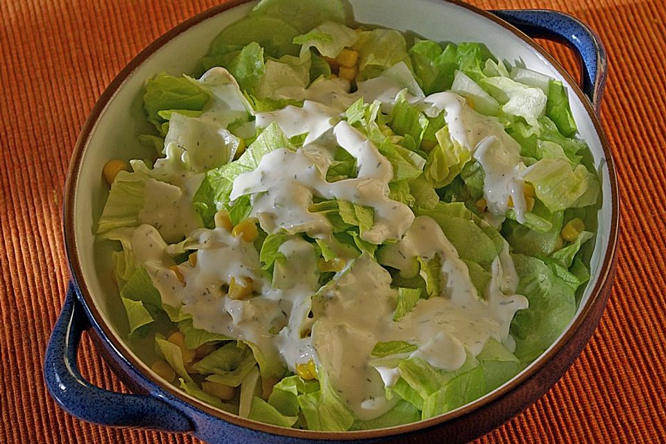 Gurken-Mais-Salat