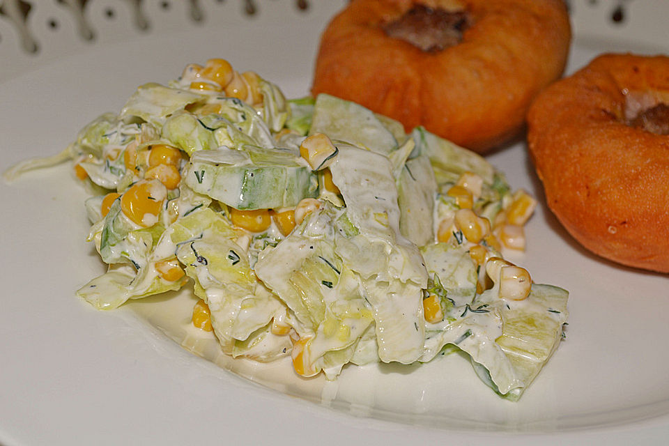 Gurken-Mais-Salat