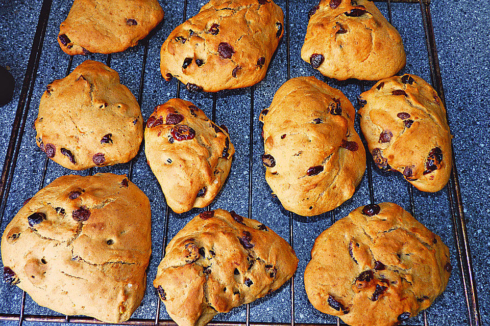 Scones  mit Cranberries