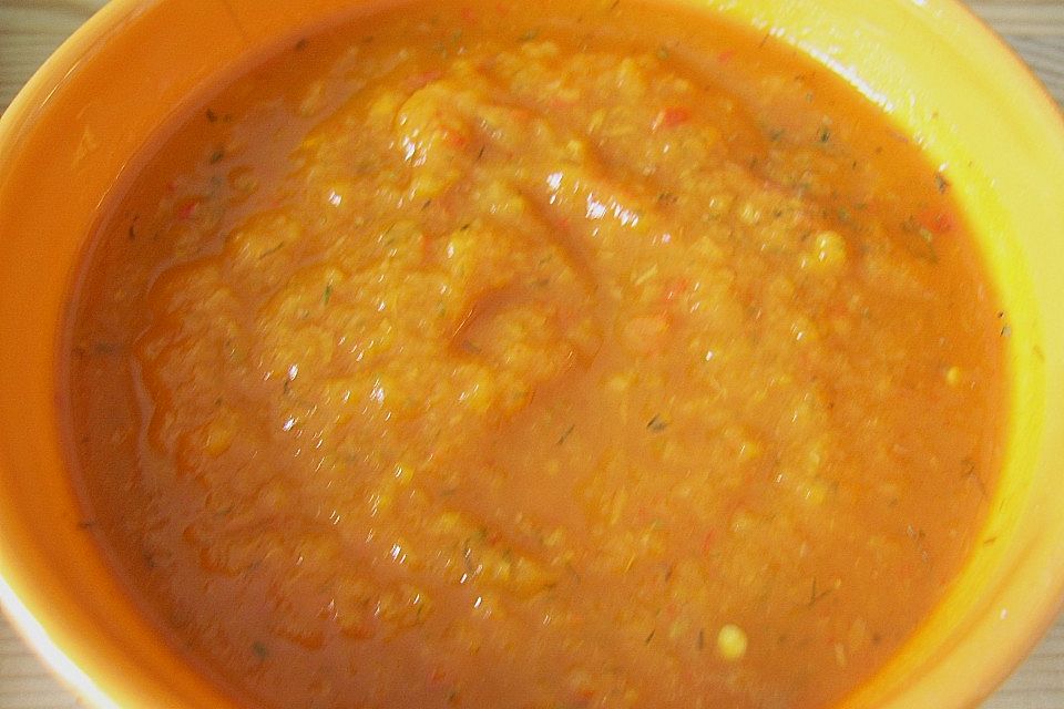 Feine Ingwer - Möhren - Suppe