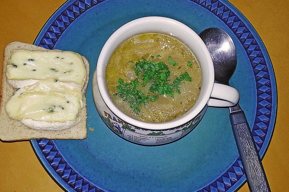 Zwiebelsuppe