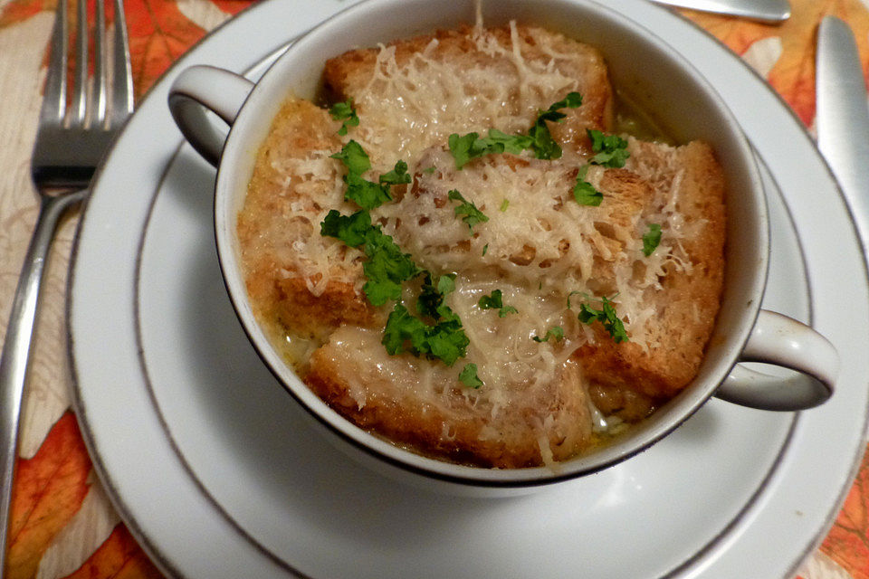 Zwiebelsuppe