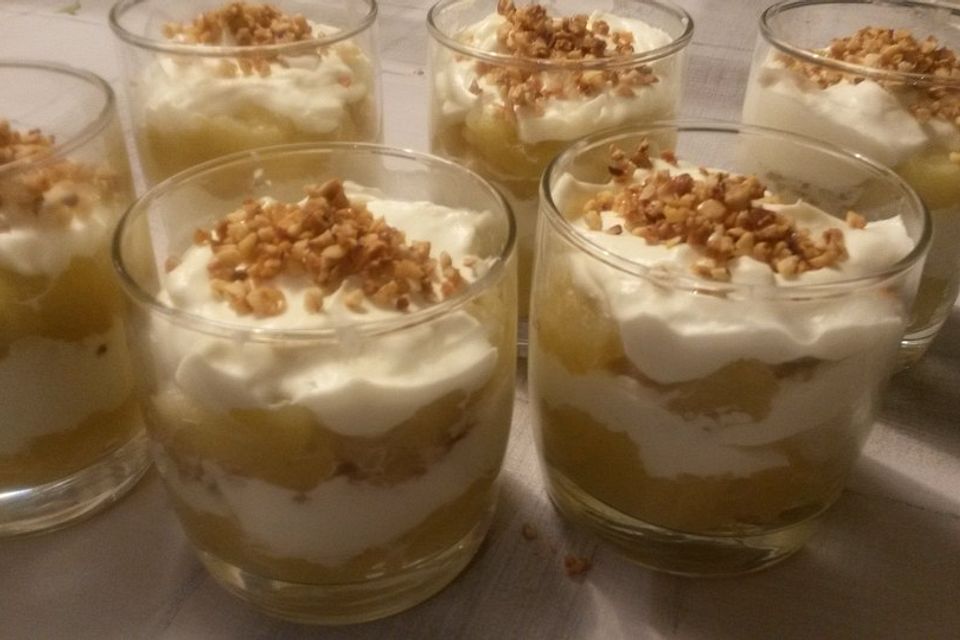 Bratapfel-Tiramisu