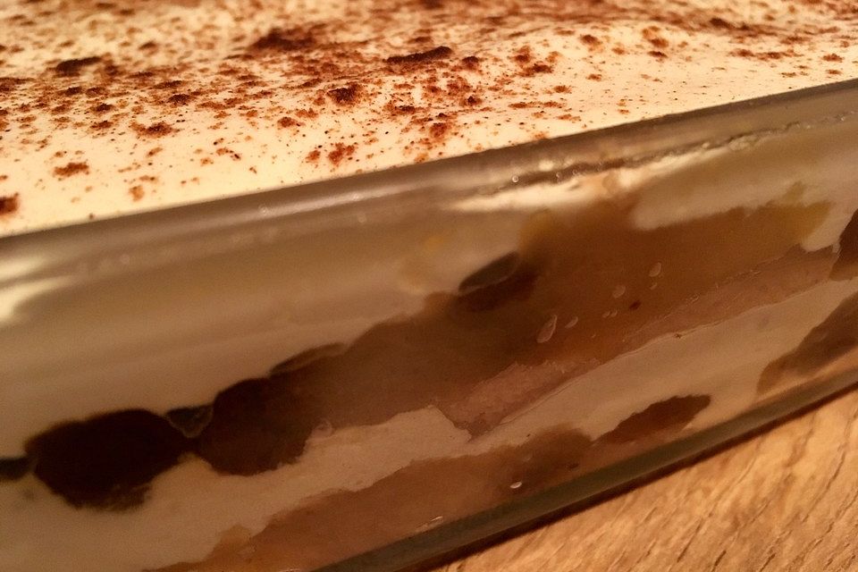 Bratapfel-Tiramisu