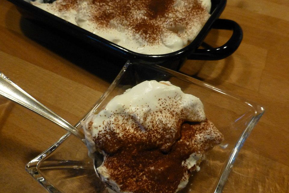 Bratapfel-Tiramisu