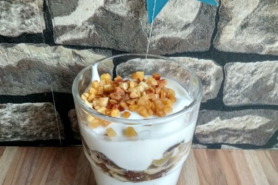 Bratapfel-Tiramisu