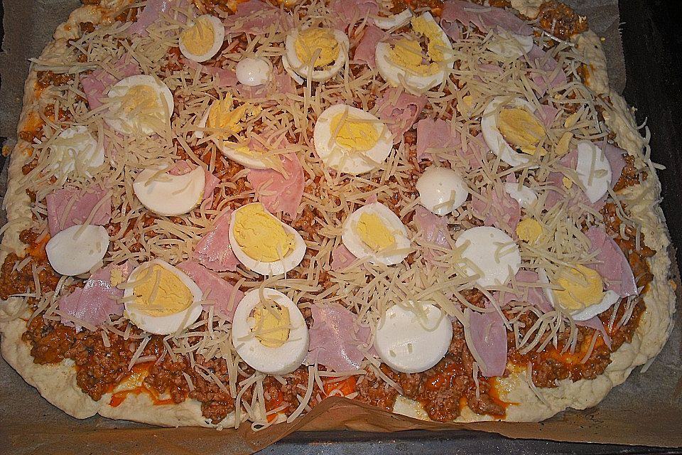 Osterhasen - Pizza