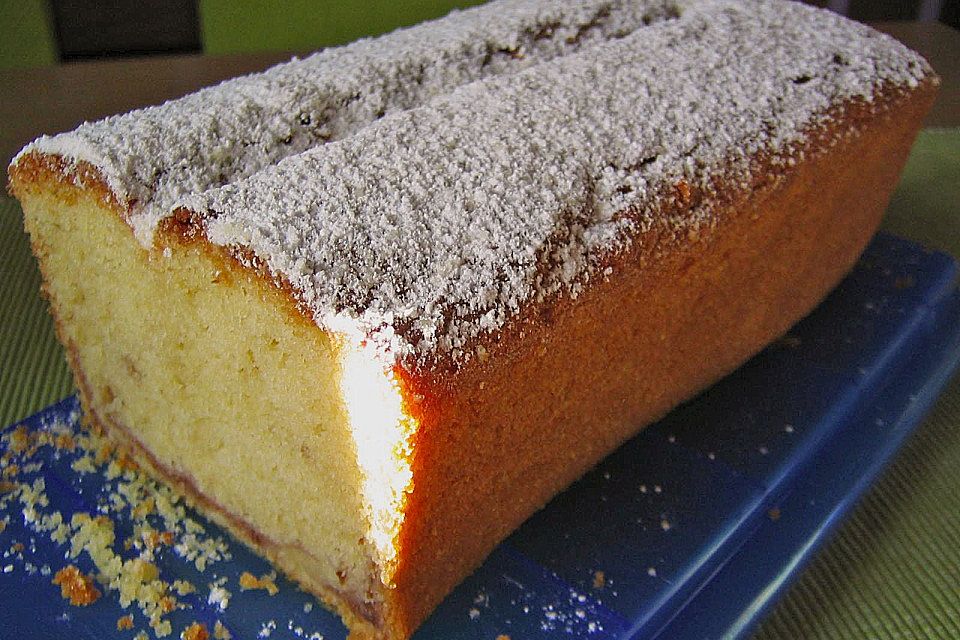 Eierlikör - Pflaumenmus - Kuchen