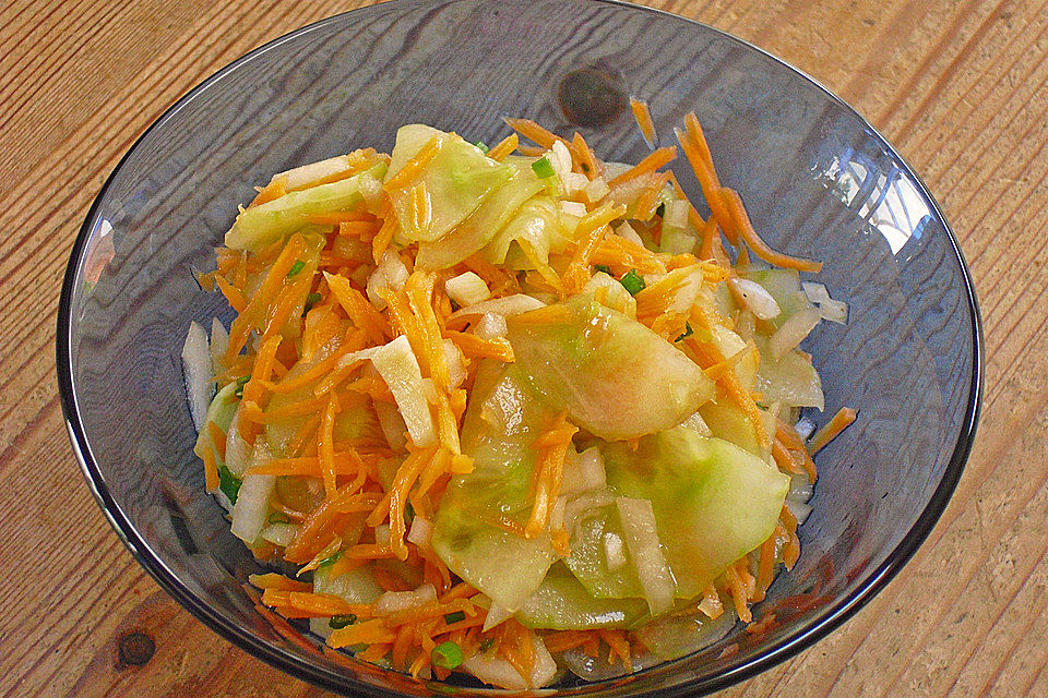 Gurken - Karotten - Salat