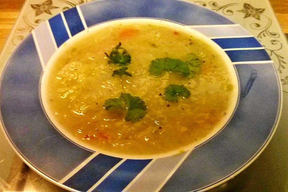 Lauch - Kohlrabi - Suppe