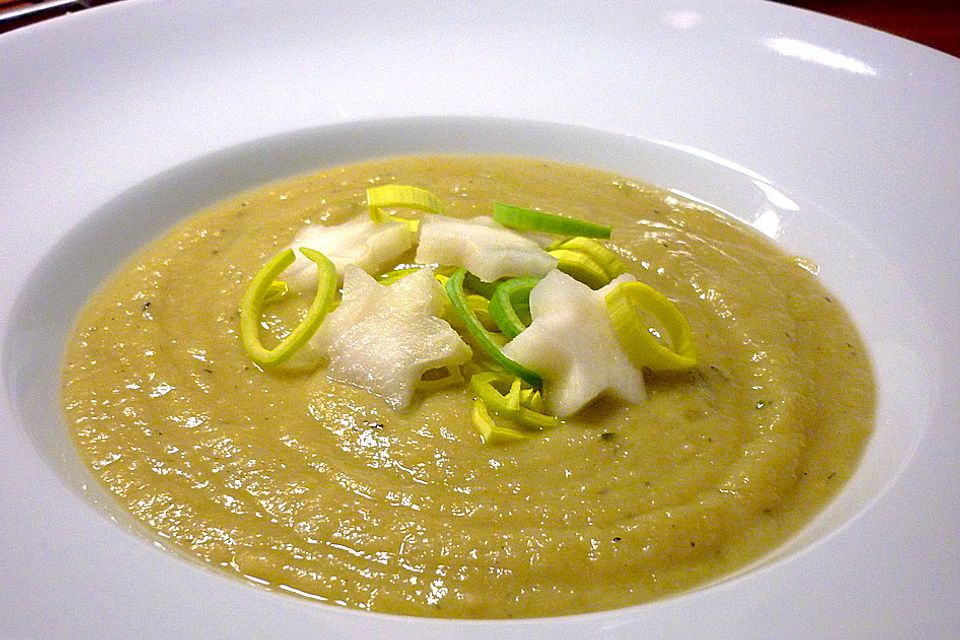 Lauch - Kohlrabi - Suppe