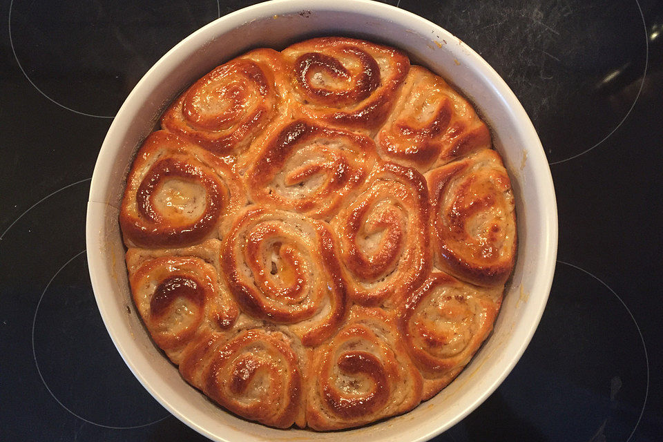 Vanille - Marzipan - Rosinen - Schnecken