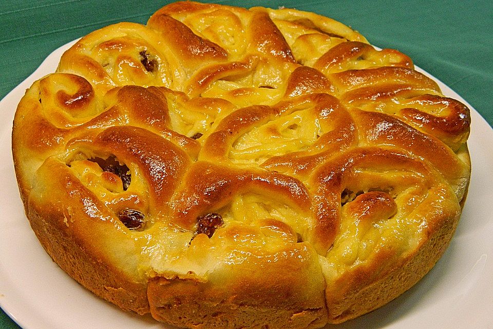 Vanille - Marzipan - Rosinen - Schnecken