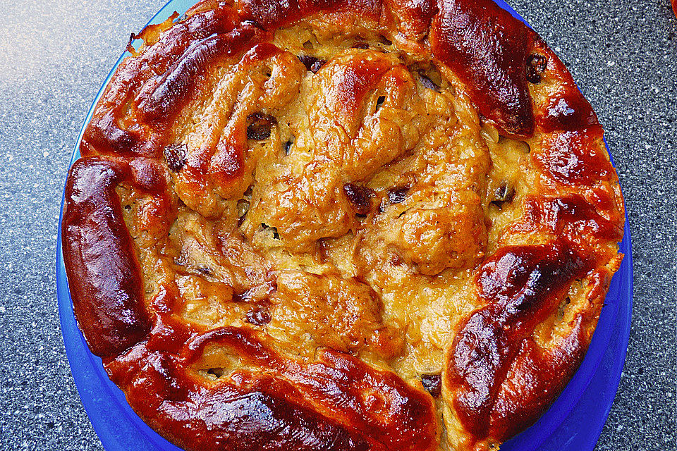 Vanille - Marzipan - Rosinen - Schnecken