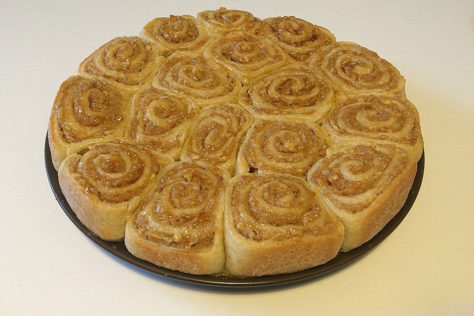 Vanille - Marzipan - Rosinen - Schnecken