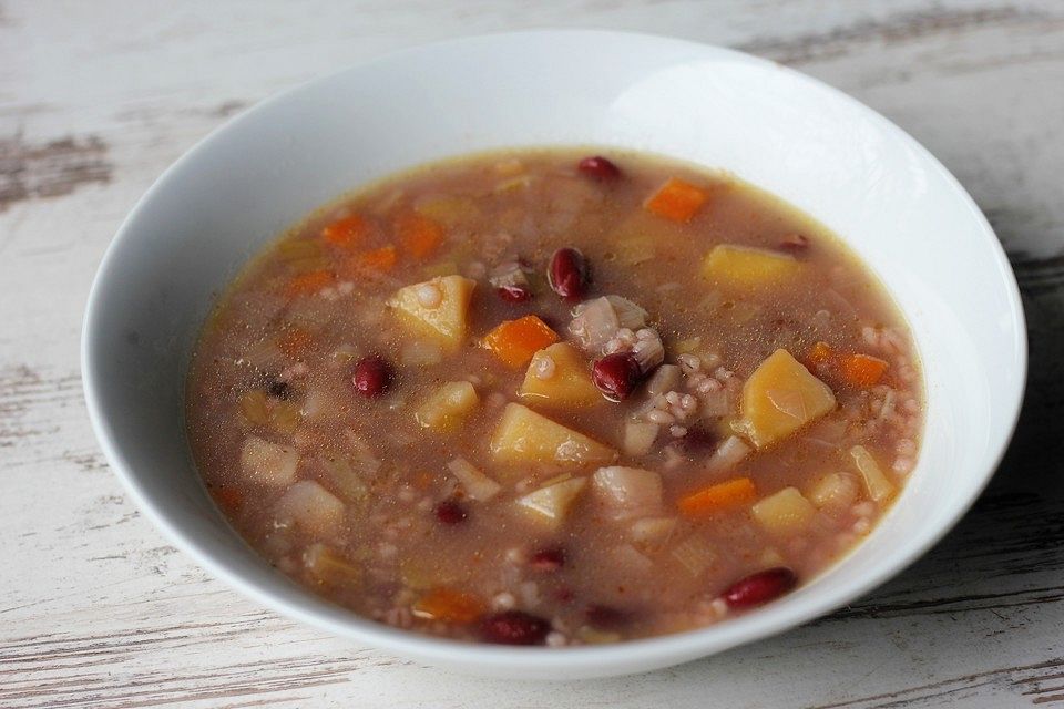 Bündner Gerstensuppe