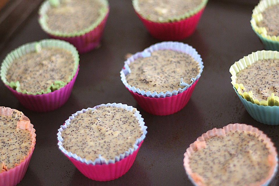 Apfel-Mohn-Muffins