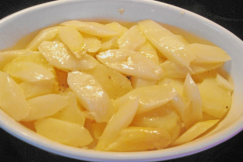 Kartoffelauflauf mit Spargel