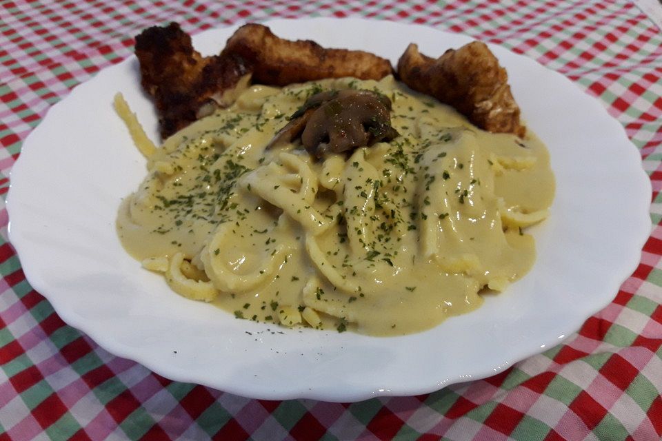 Spätzle Carbonara