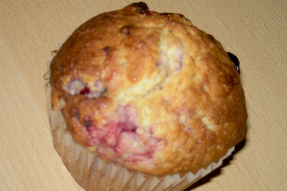 Zitrone - Waldfrucht - Muffins