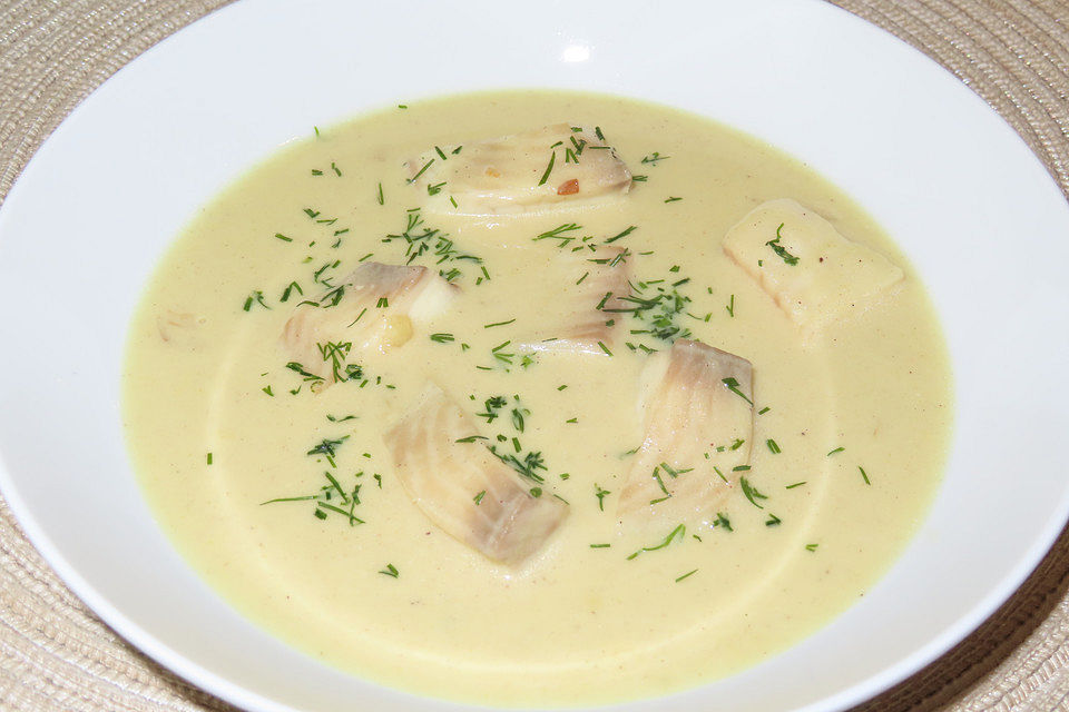 Kokos - Fisch - Suppe