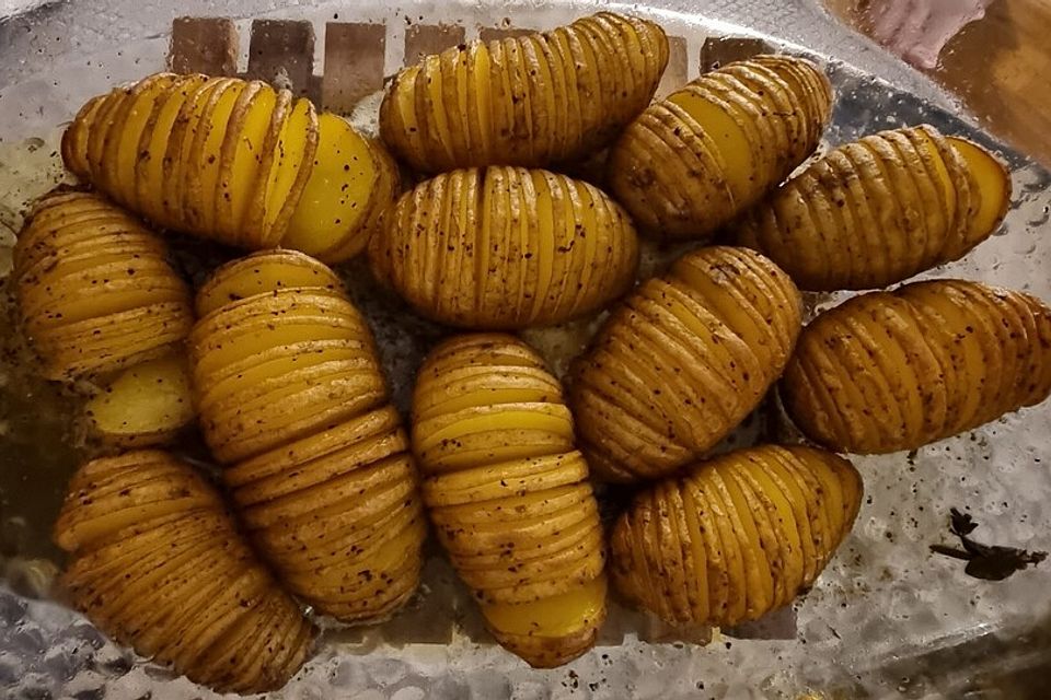 Hasselback - Kartoffeln