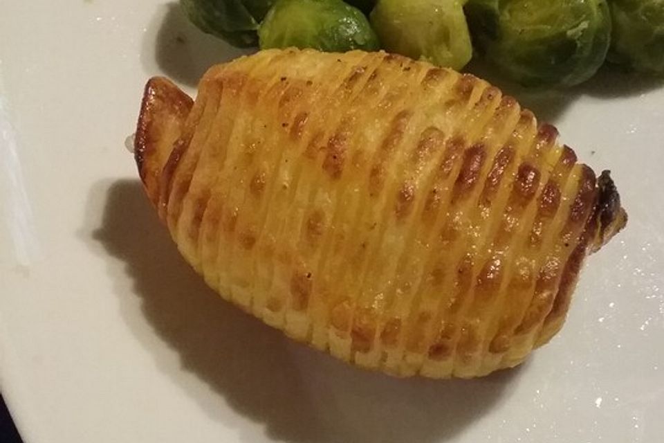 Hasselback - Kartoffeln