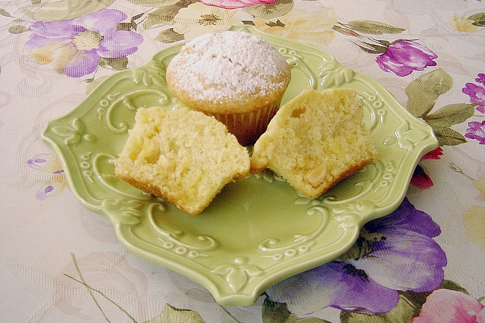 Extra White Chocolate Muffins