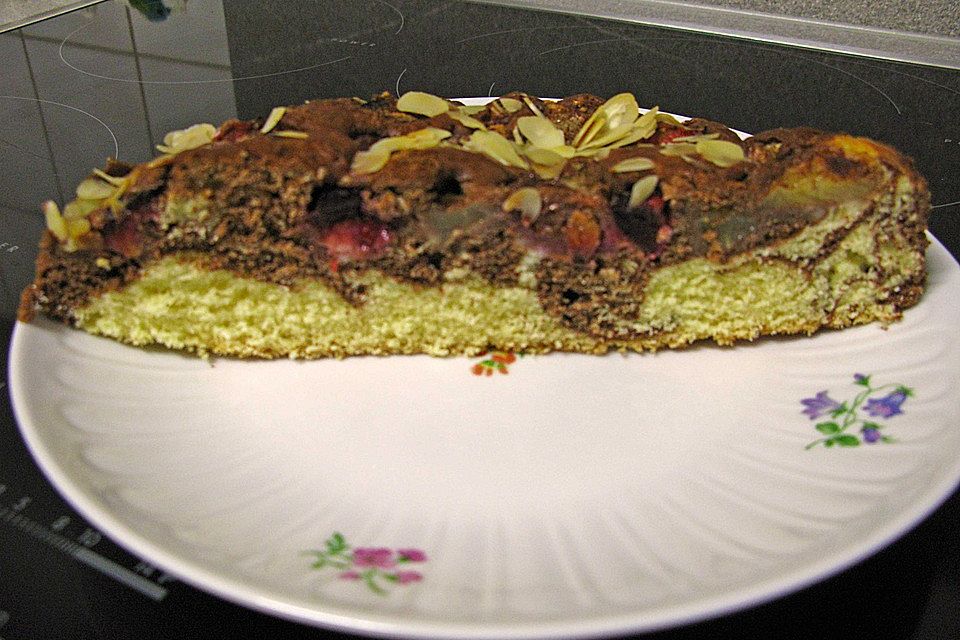 Apfel - Marmor - Kranzkuchen