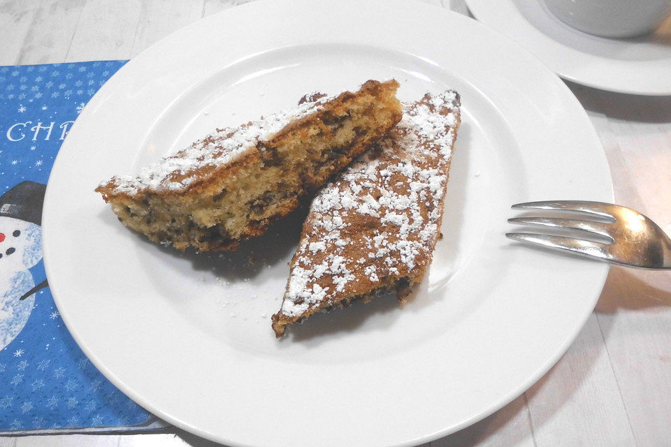 Kuchen mit Eierlikör