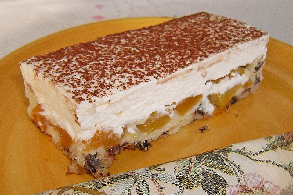 Schoko - Aprikosen - Kuchen