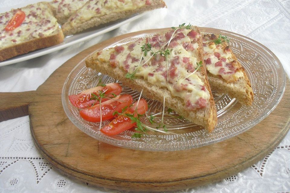 Flammkuchen - Toast