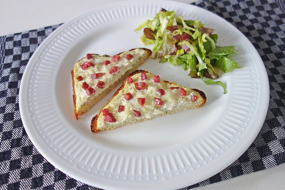 Flammkuchen - Toast