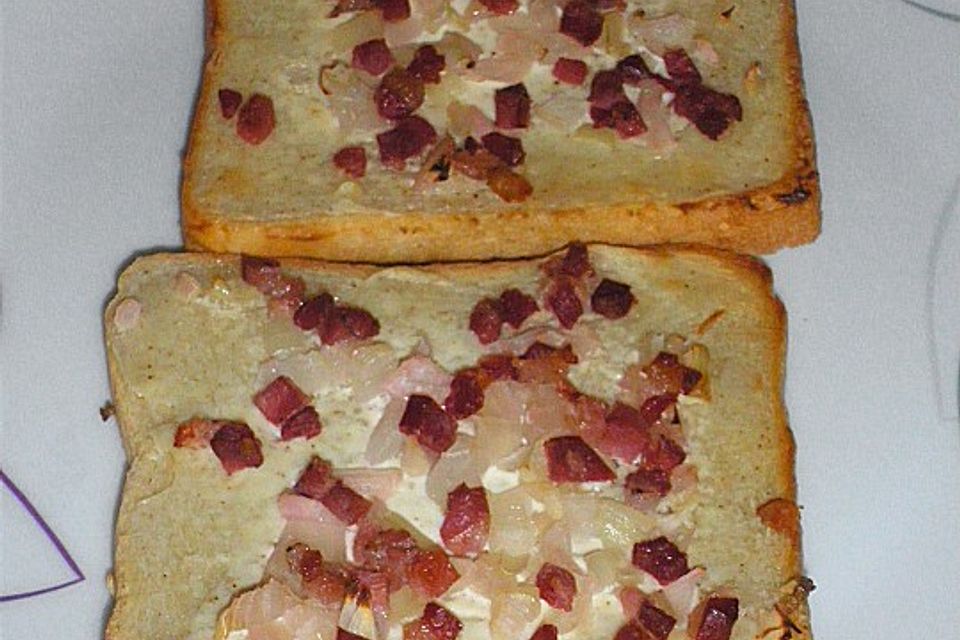 Flammkuchen - Toast