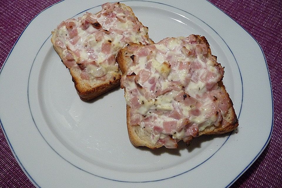 Flammkuchen - Toast